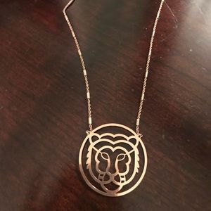 Made in Italy sterling over gold necklace